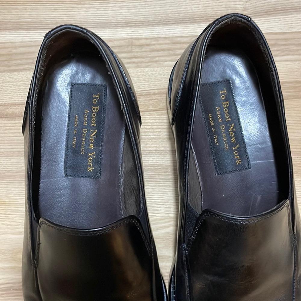 To Boot New York black dress shoes